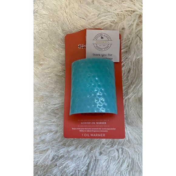Opalhouse Blue Textured Scented Oil Warmer For Home Plug-In - Picture 4 of 4